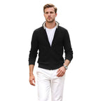 Eloro Black Cardigan Zip