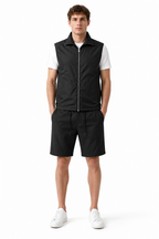 Eloro Black Riviera Kit- Gilet & Short