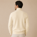 Cashmere Turtleneck Sweater – Beige