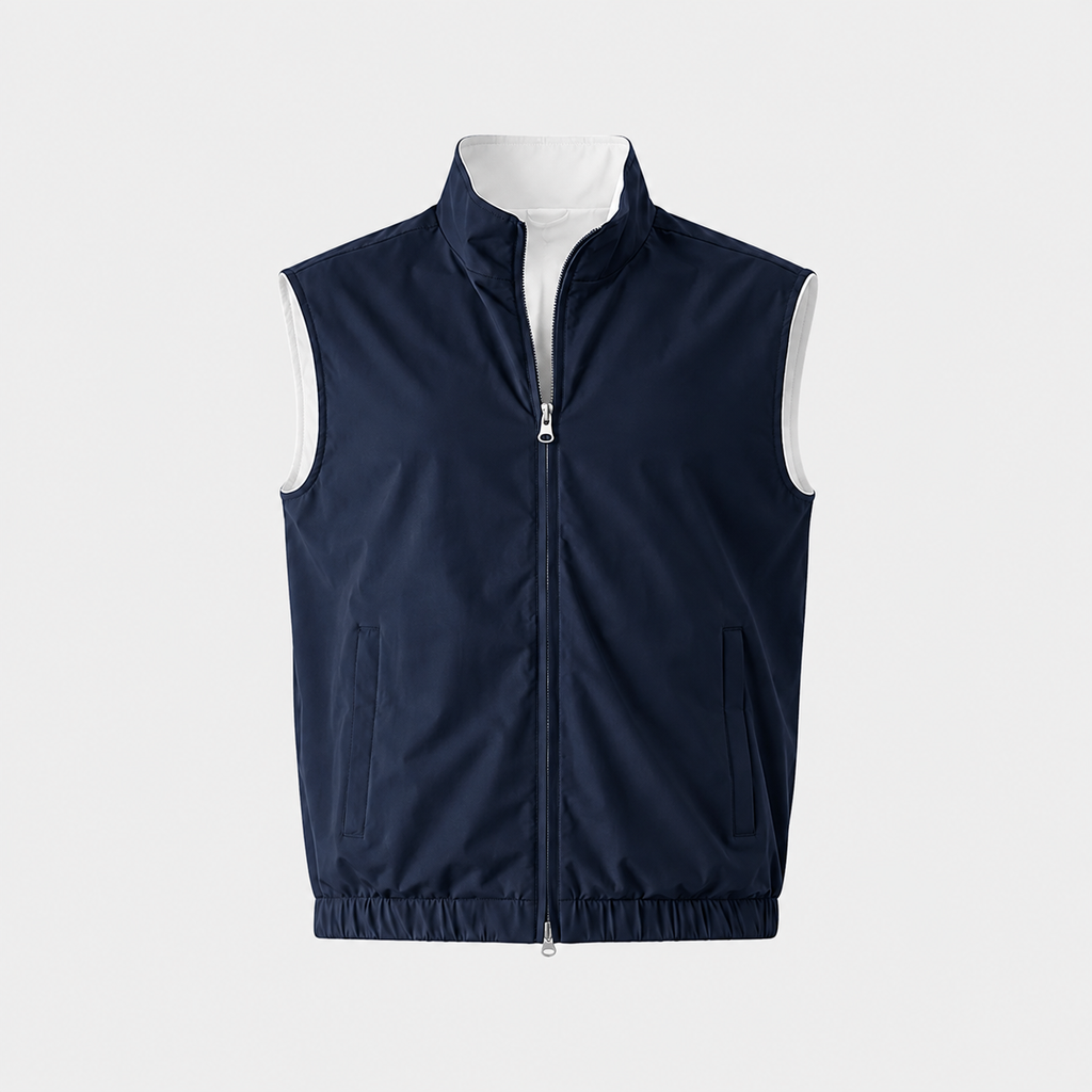 Eloro Navy Reversible Gilet