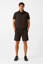 Eloro Brown Riviera Kit- Gilet & Short