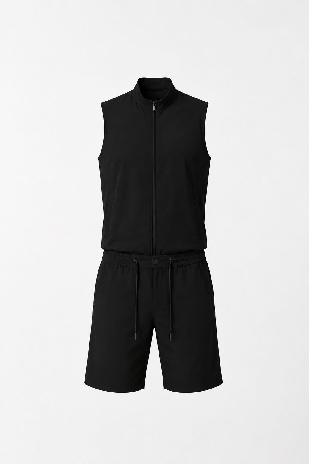 Eloro Black Riviera Kit- Gilet & Short