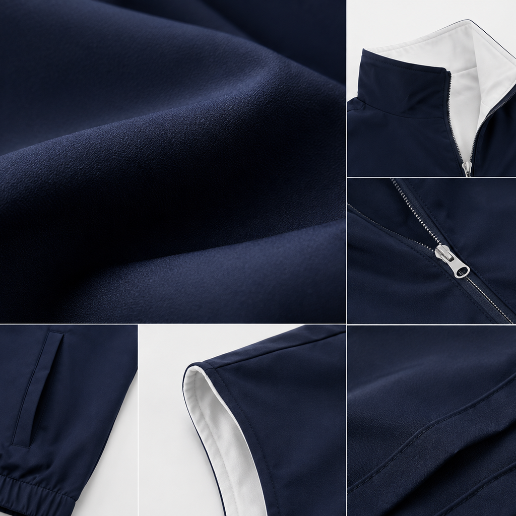 Eloro Navy Reversible Gilet