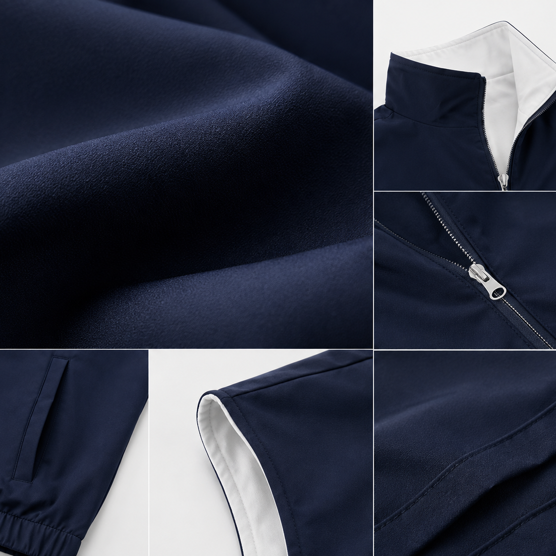 Eloro Navy Reversible Gilet