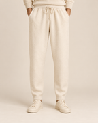 The Tapered Wool Trousers – Cream