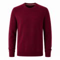 Cashmere Crewneck Sweater – Bordeaux