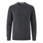 Cashmere Crewneck Sweater – Charcoal Grey