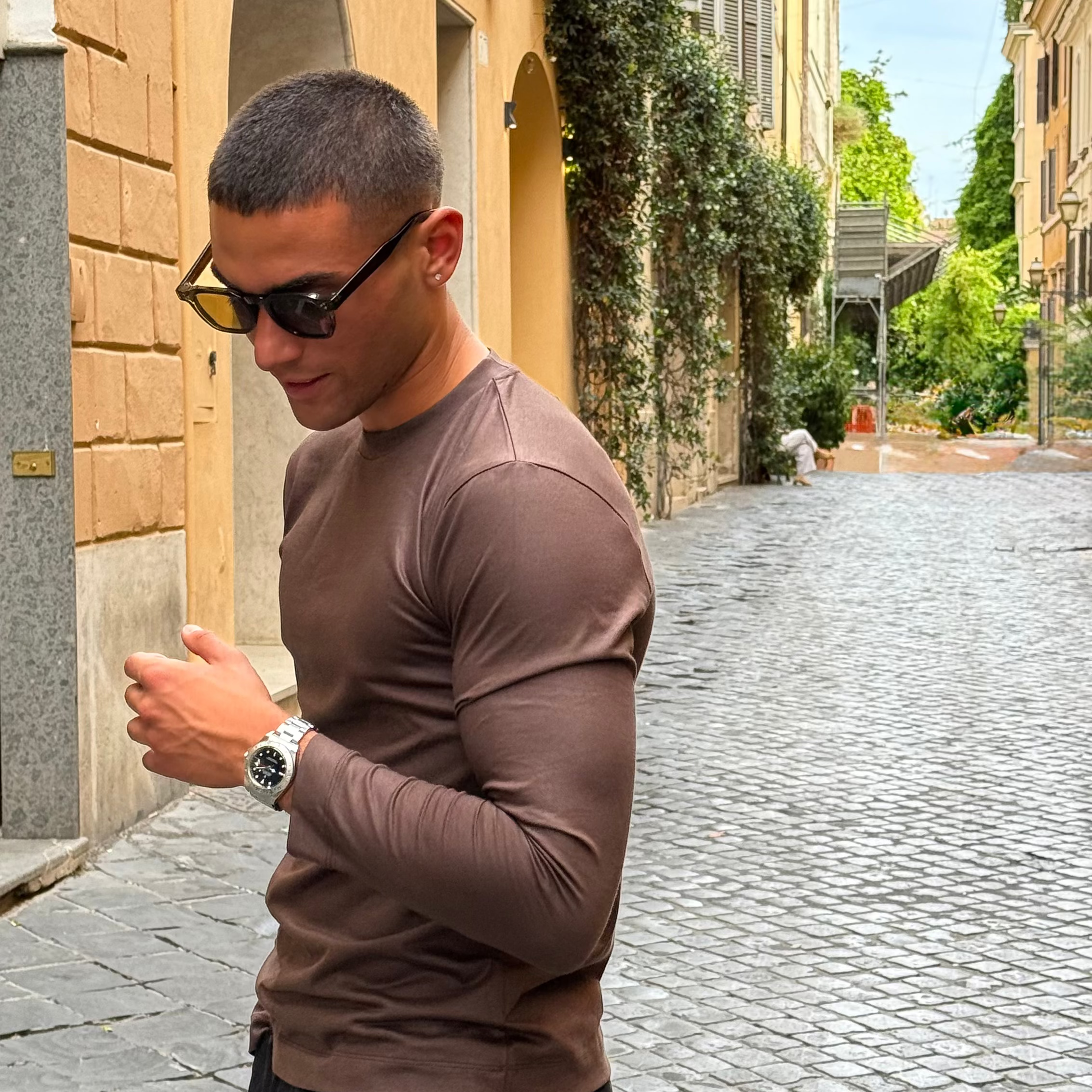 Eloro Brown Longsleeve