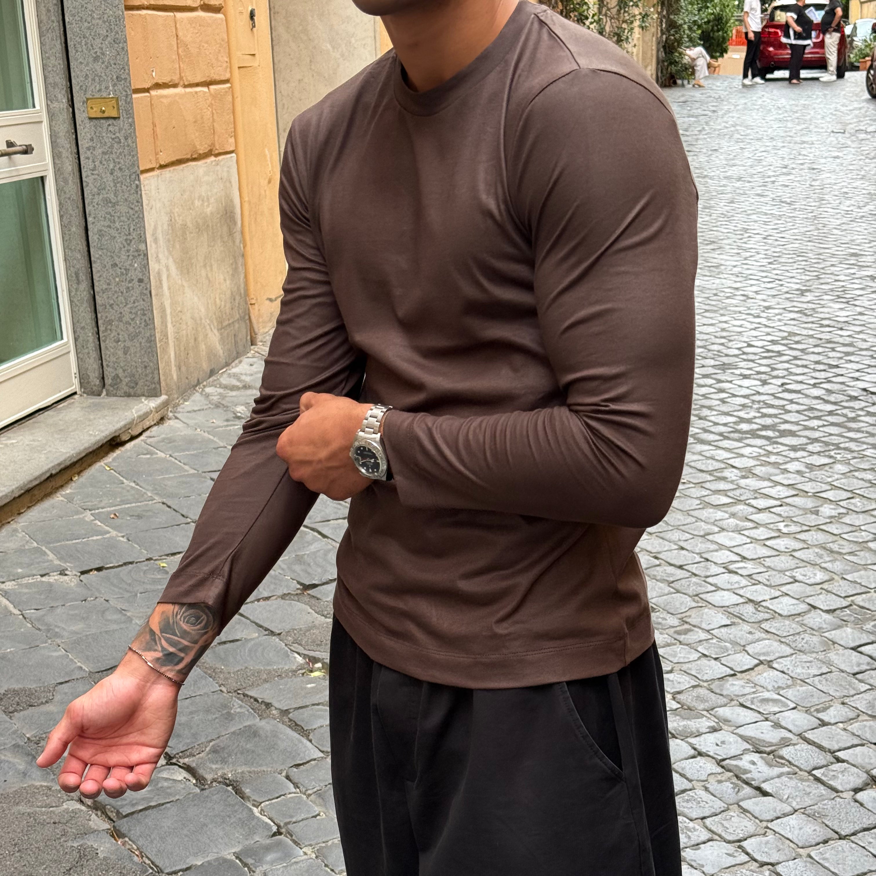 Eloro Brown Longsleeve
