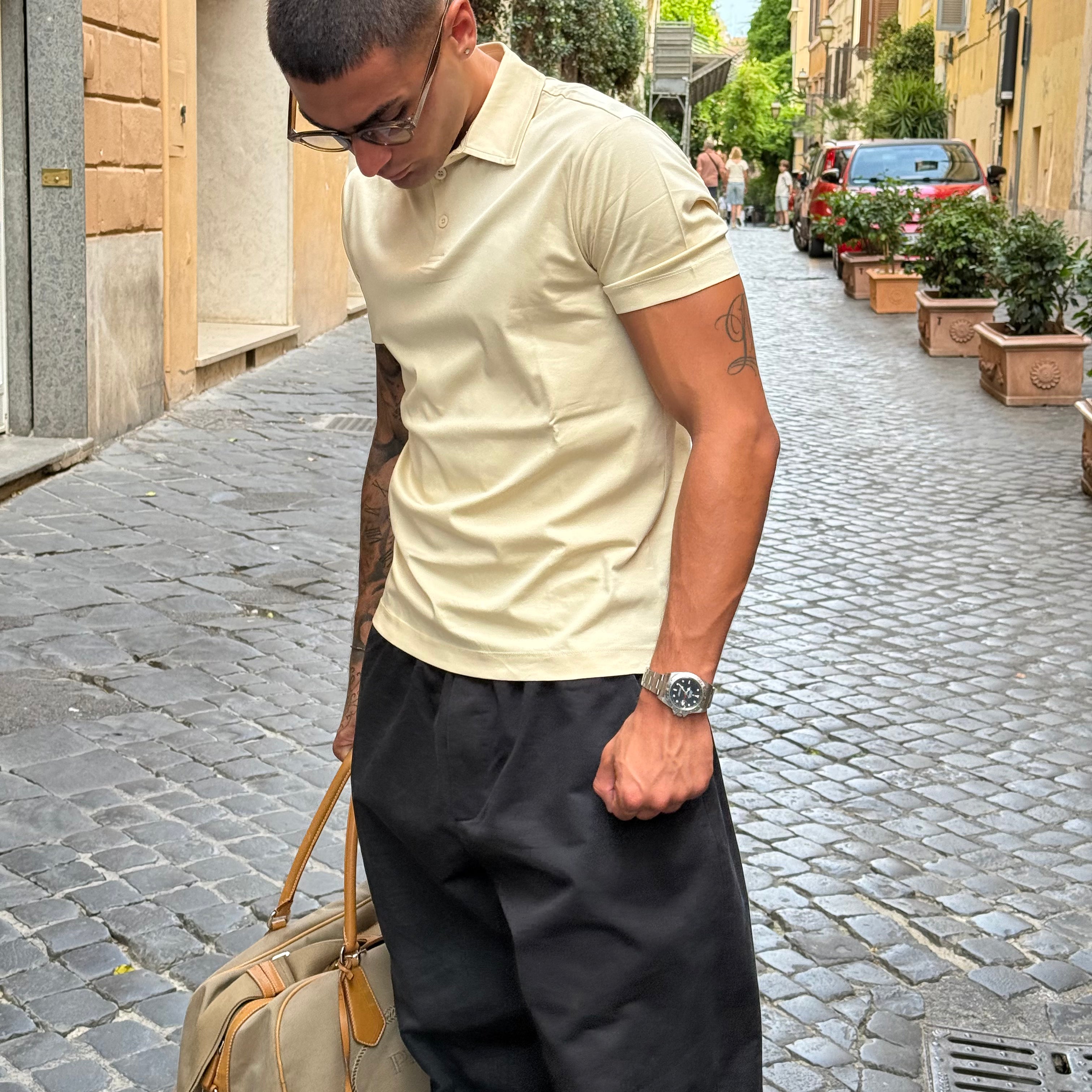 Eloro Beige Polo