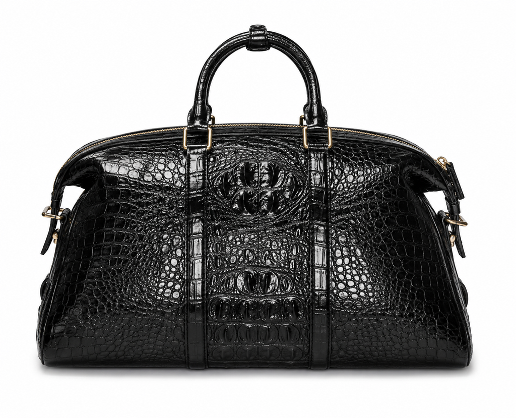 Genuine Crocodile Travel Bag