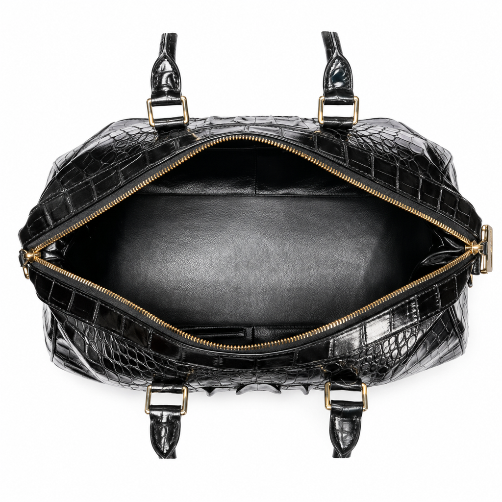 Genuine Crocodile Travel Bag