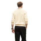 Eloro Beige Cardigan Zip