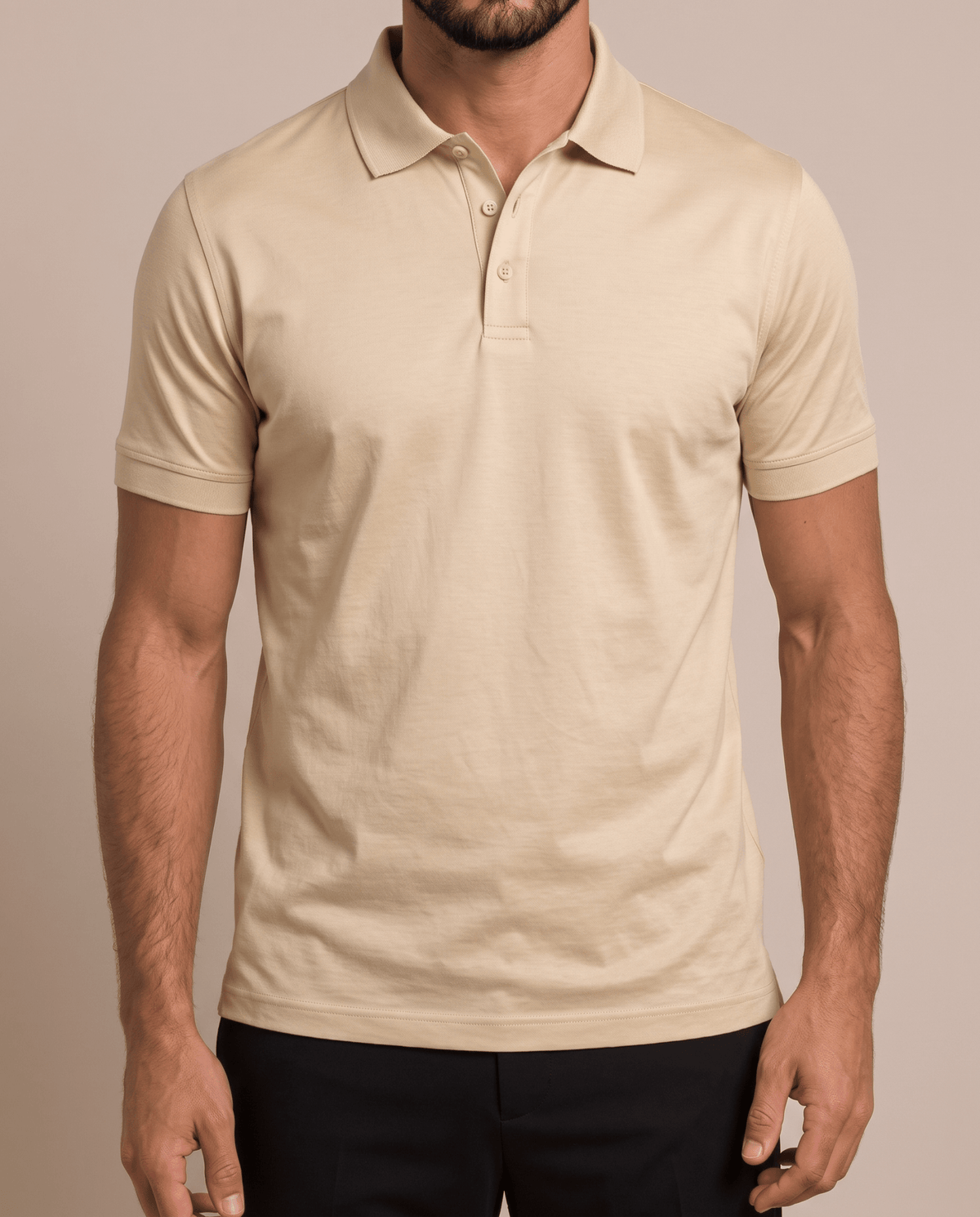 Beige Polo - ELORO