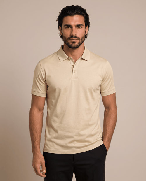 Beige Polo - ELORO