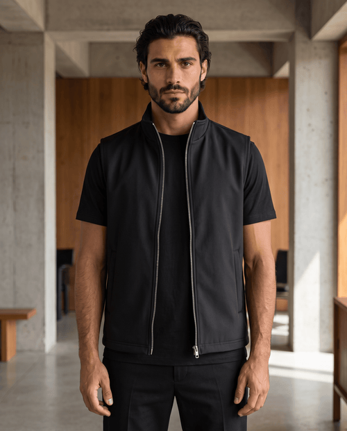 Black Gilet - ELOROgilet