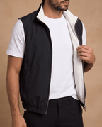 Black Reversible Gilet - ELORO