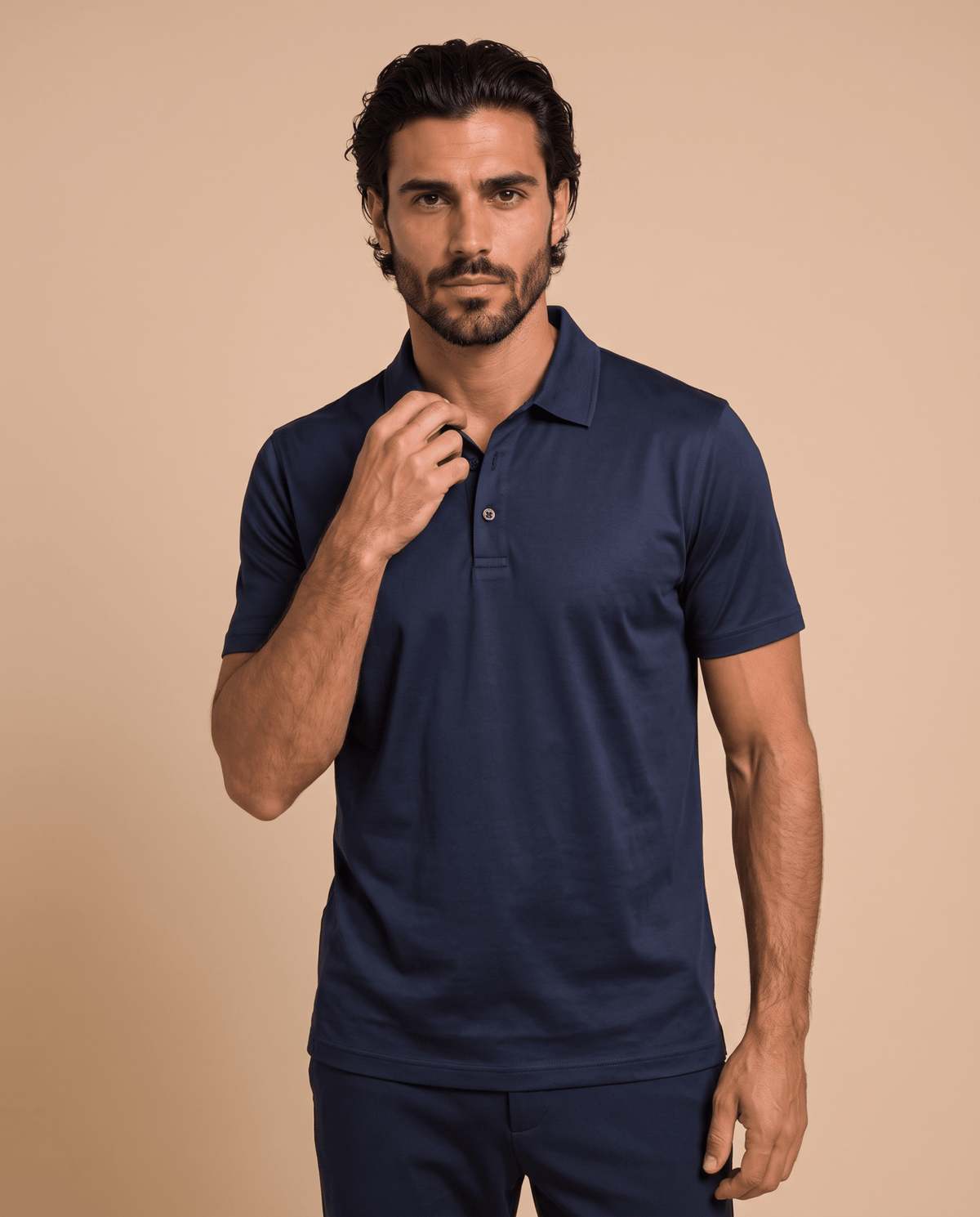 Blu Navy Polo - ELORO