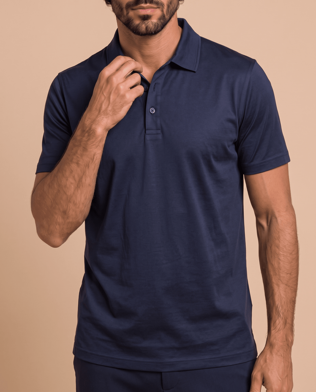 Blu Navy Polo - ELORO