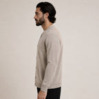 Button Wool Cardigan – Taupe - ELORO