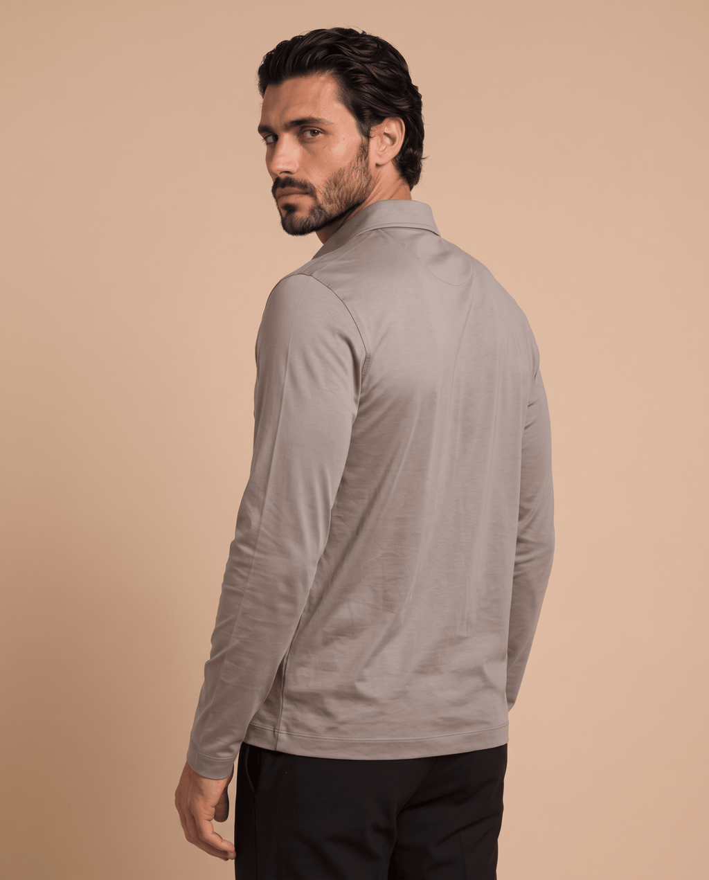Camel Polo Longsleeve - ELORO