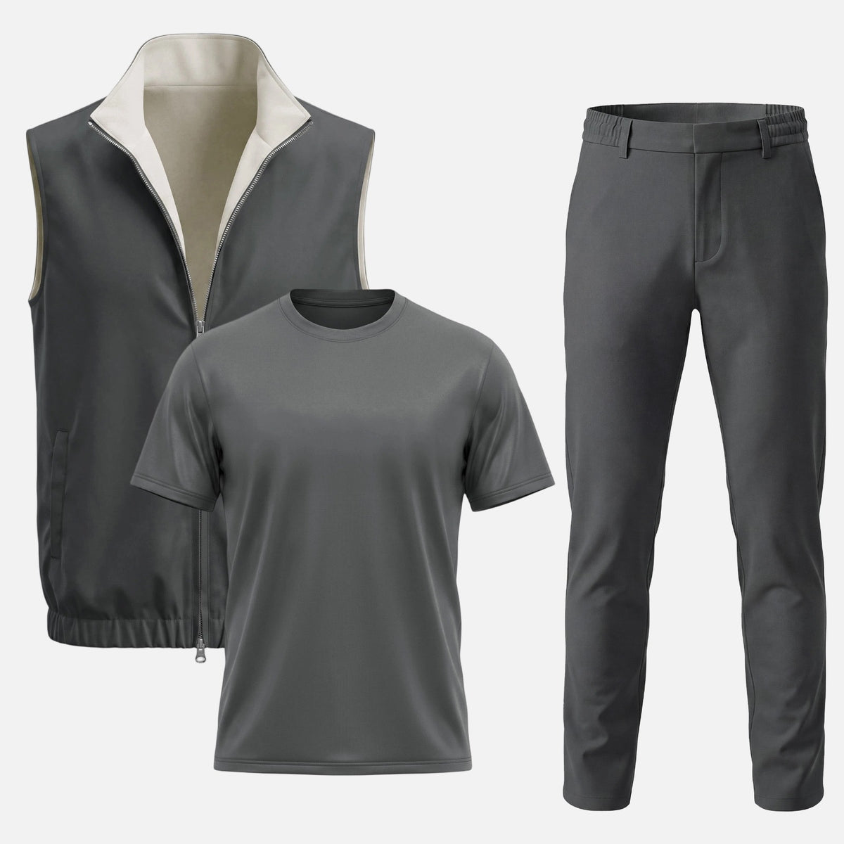 Motion Dark Gray & Light Gray Capsules