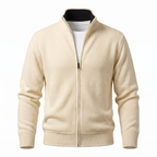 Eloro Beige Cardigan Zip - ELORO