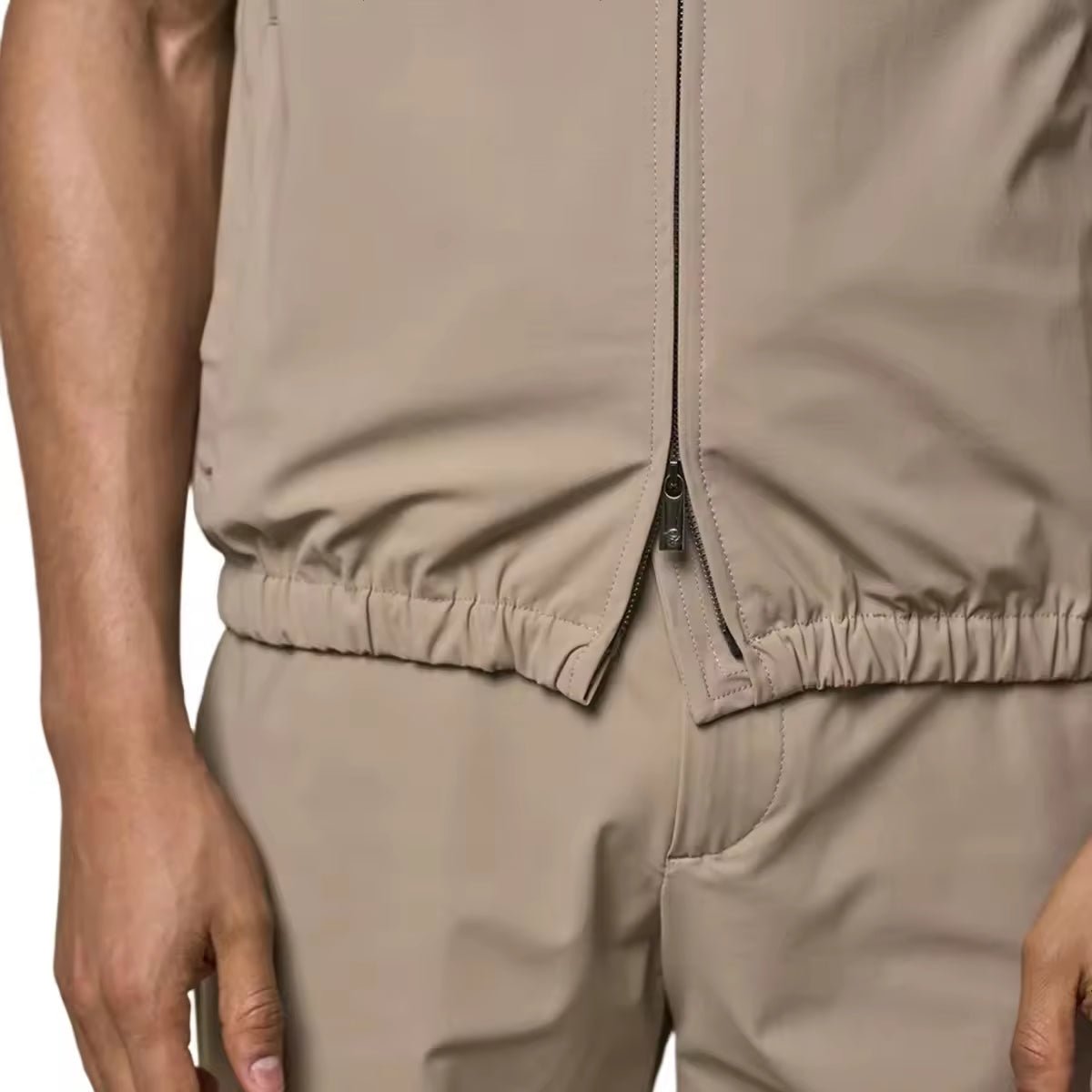 Eloro Beige Riviera Kit-Gilet & Short - ELORObundle