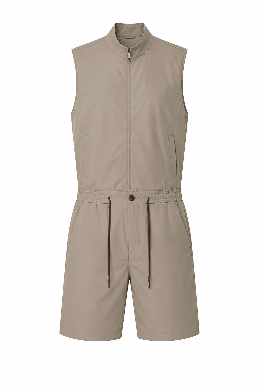 Eloro Beige Riviera Kit-Gilet & Short - ELORObundle