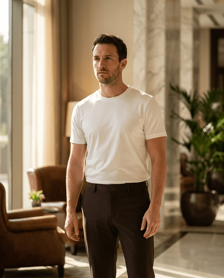 Eloro Beige T-Shirt - ELORO