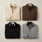 Eloro Black Cardigan Zip - ELORO