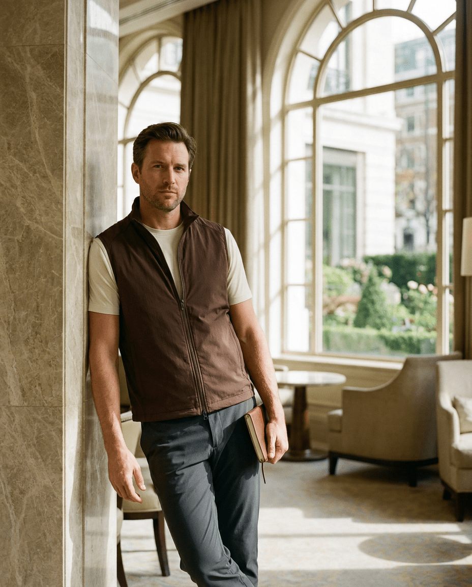 Eloro Black Gilet - ELOROgilet