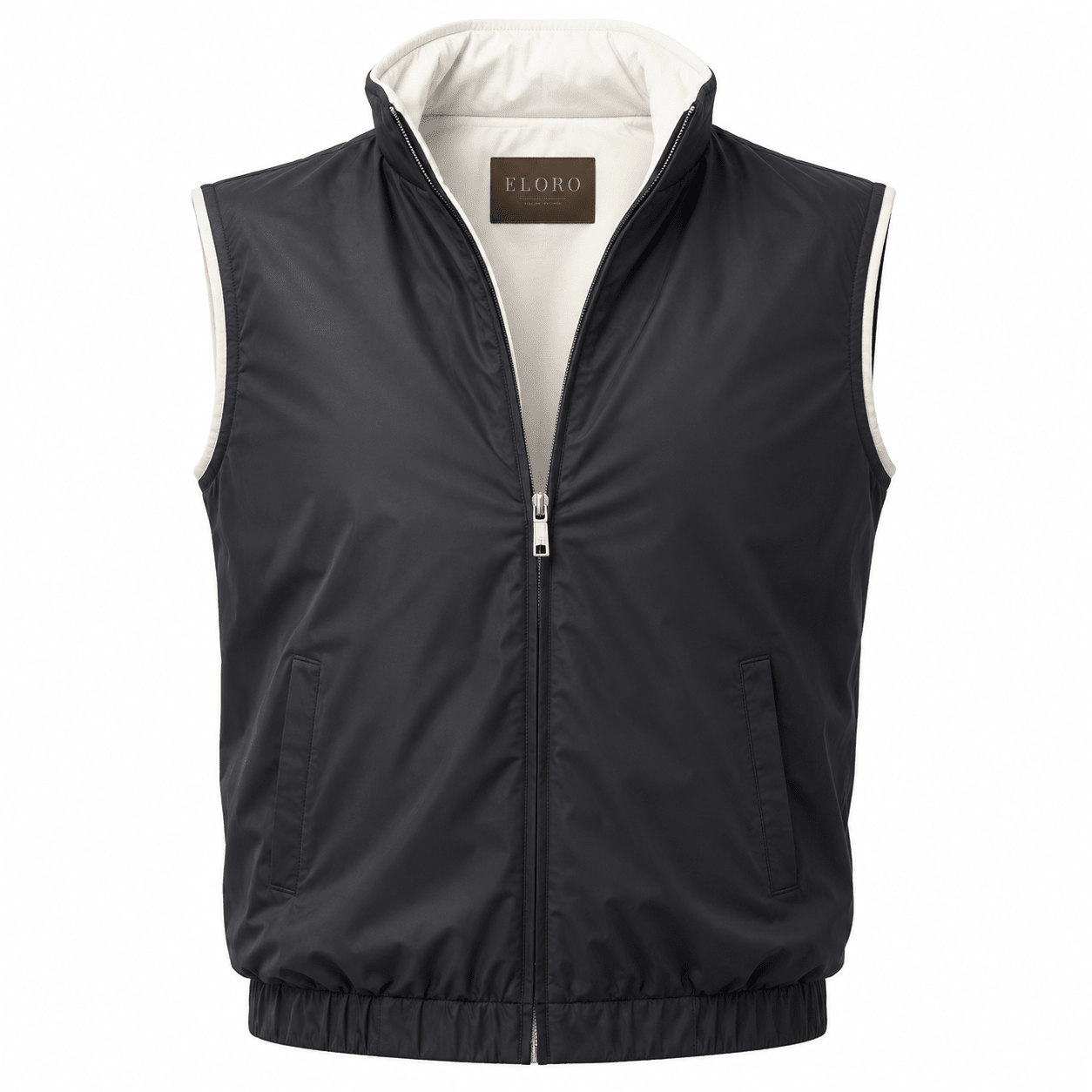 Eloro Black Reversible Gilet - ELORO