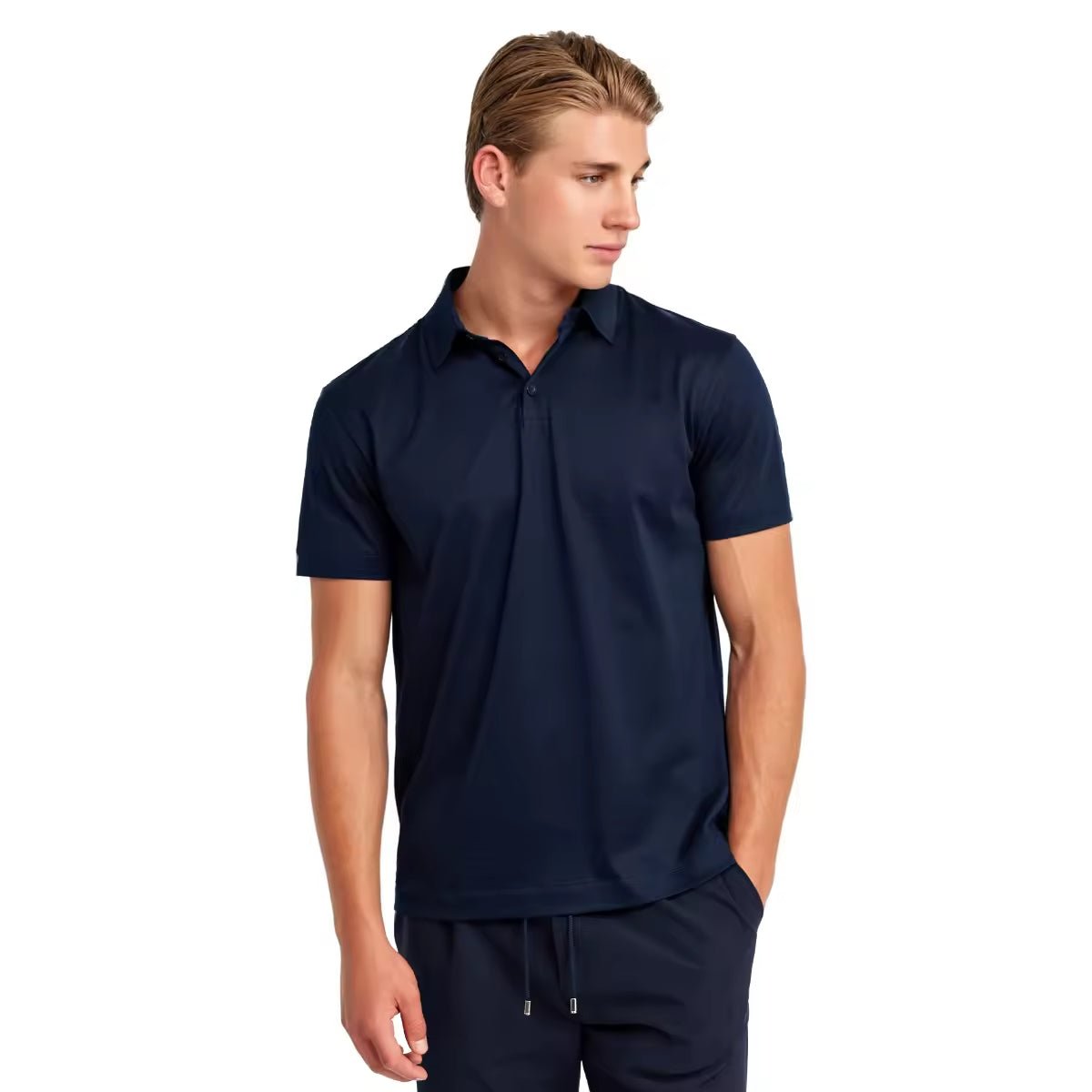Eloro Blu Navy Polo - ELORO
