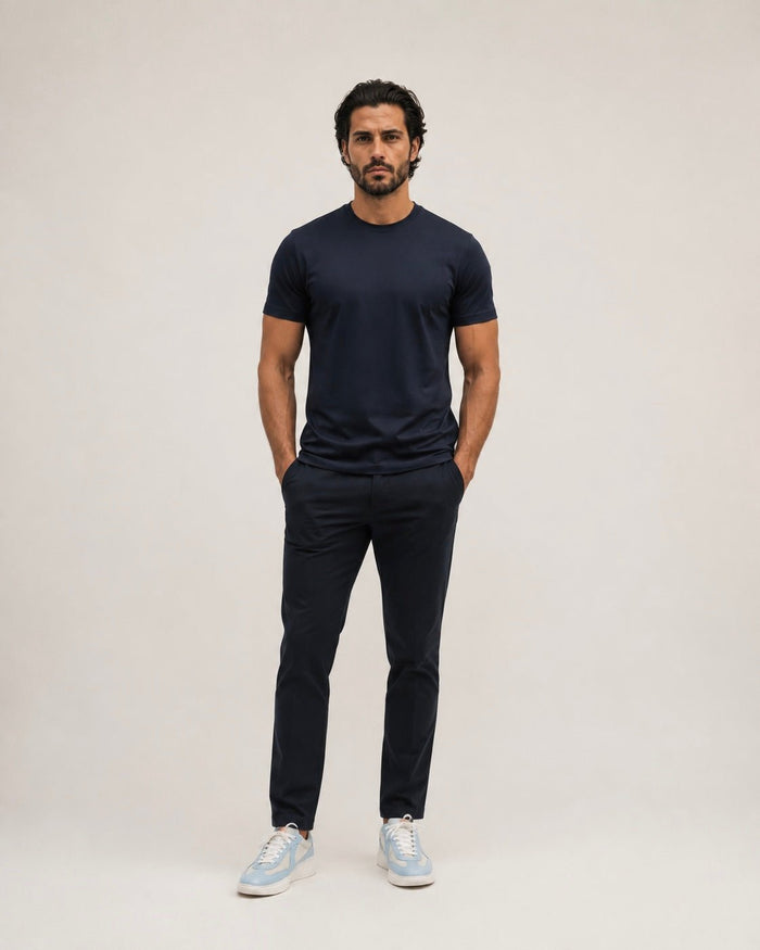 Eloro Blu Navy T-Shirt - ELORO