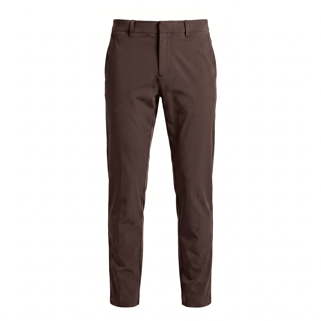 Eloro Brown Travel Trousers - ELORO