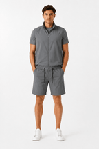 Eloro Gray Riviera Kit- Gilet & Short - ELORO