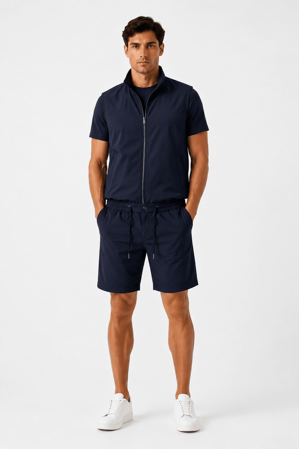 Eloro Navy Riviera Kit - Gilet & Short - ELORO
