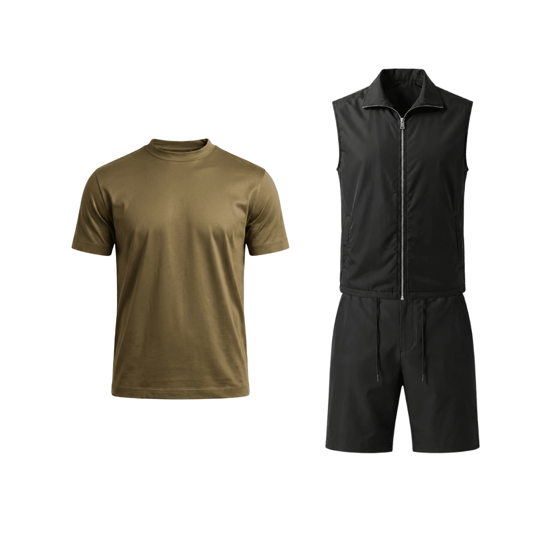 Eloro Noir Olive Shorts Capsules - ELORO