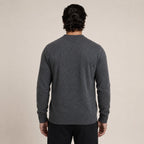 Fine-Knit Zip Wool Cardigan – Charcoal - ELORO