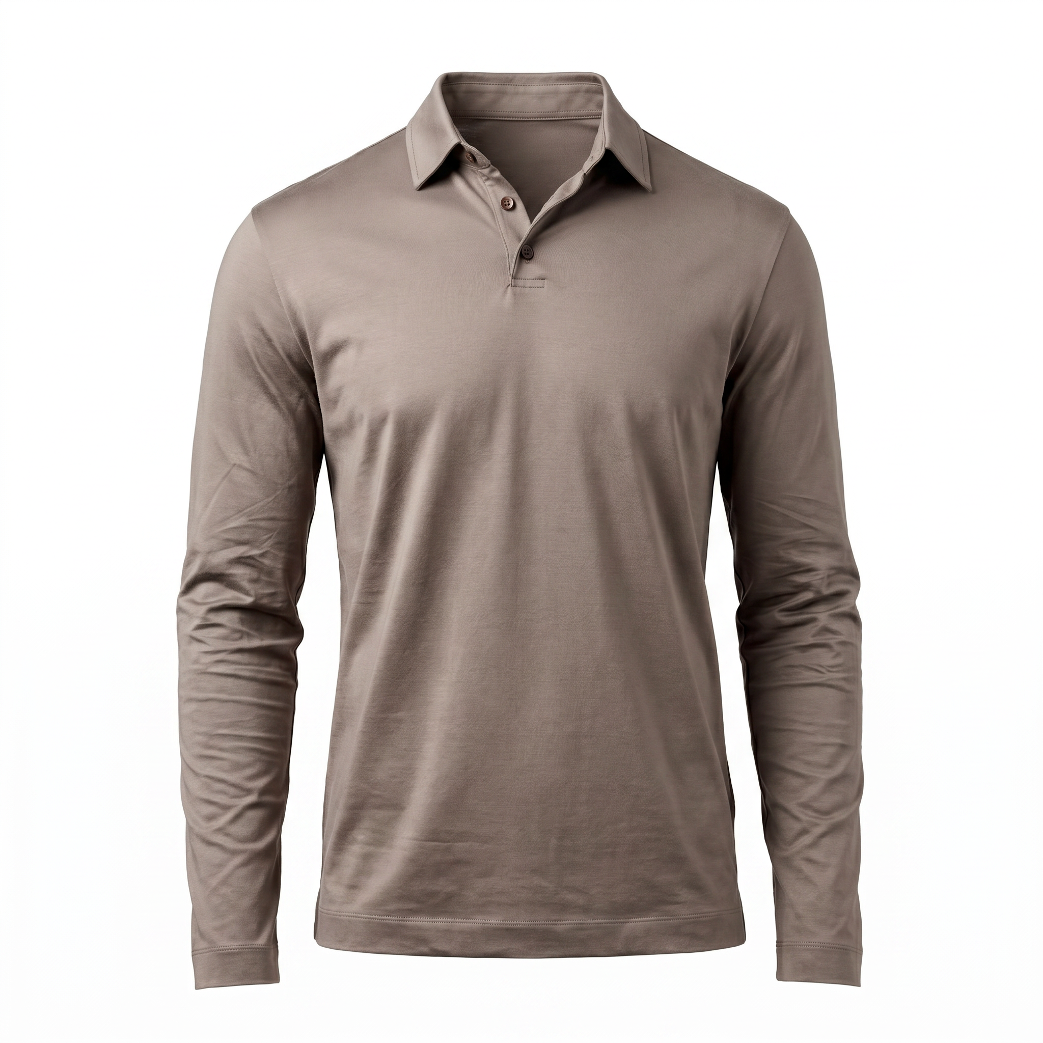 Eloro Camel Polo Longsleeve