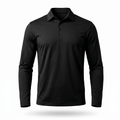 Eloro Black Polo Longsleeve