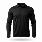 Eloro Black Polo Longsleeve