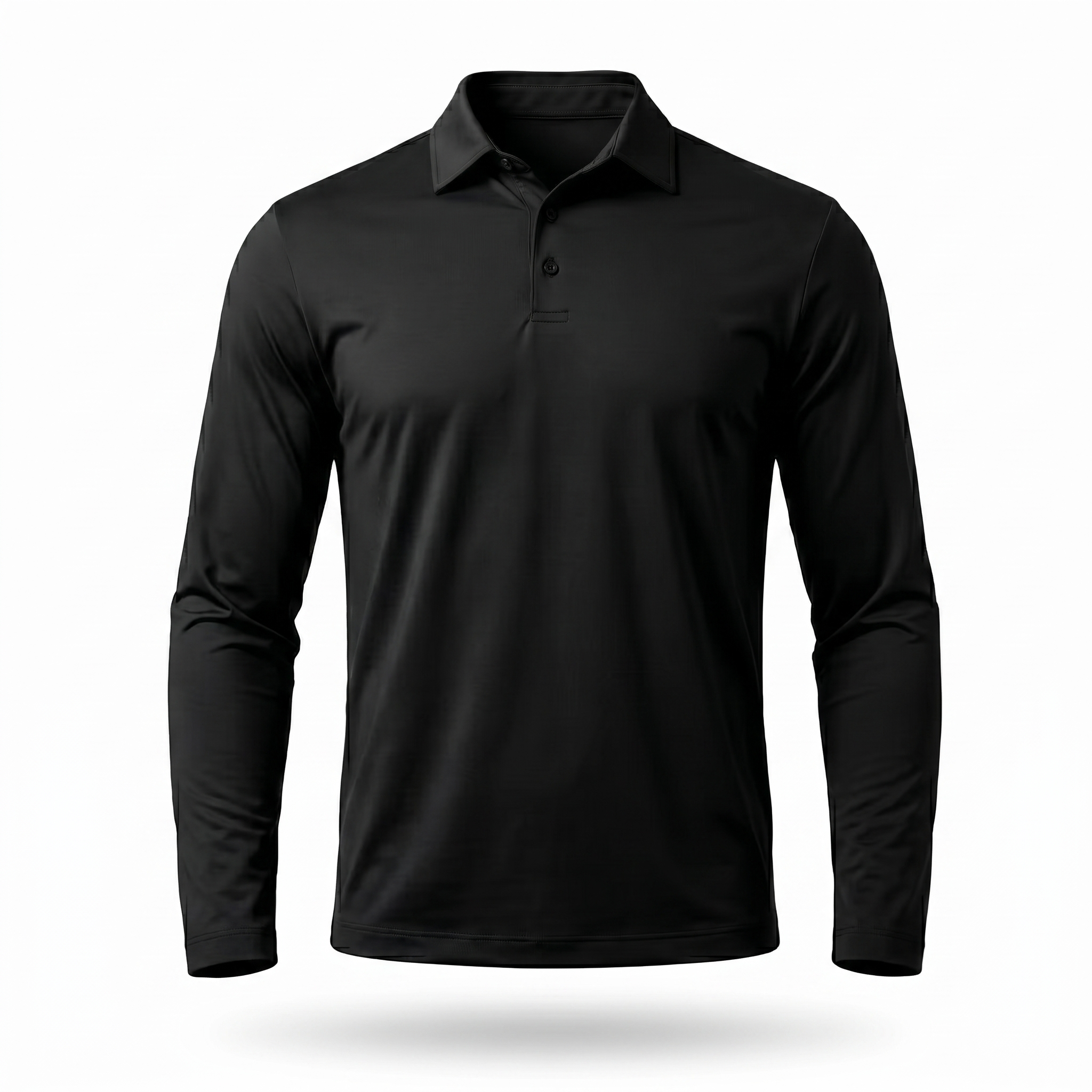 Eloro Black Polo Longsleeve
