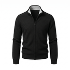Eloro Black Cardigan Zip