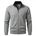 Eloro Gray Cardigan Zip