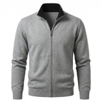 Eloro Gray Cardigan Zip
