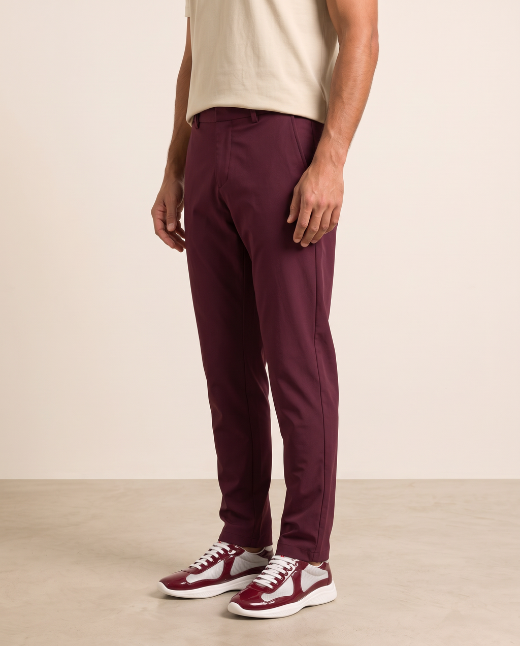 Motion Pants — Burgundy