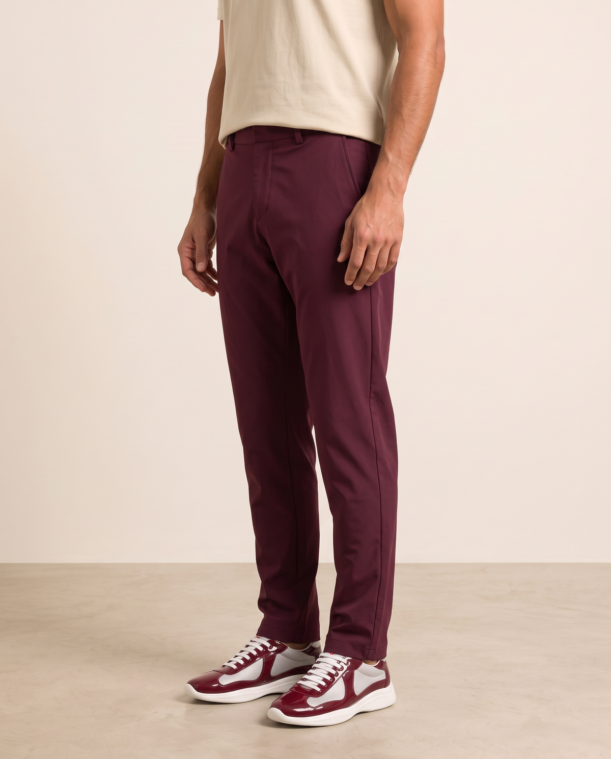 Motion Pants — Burgundy
