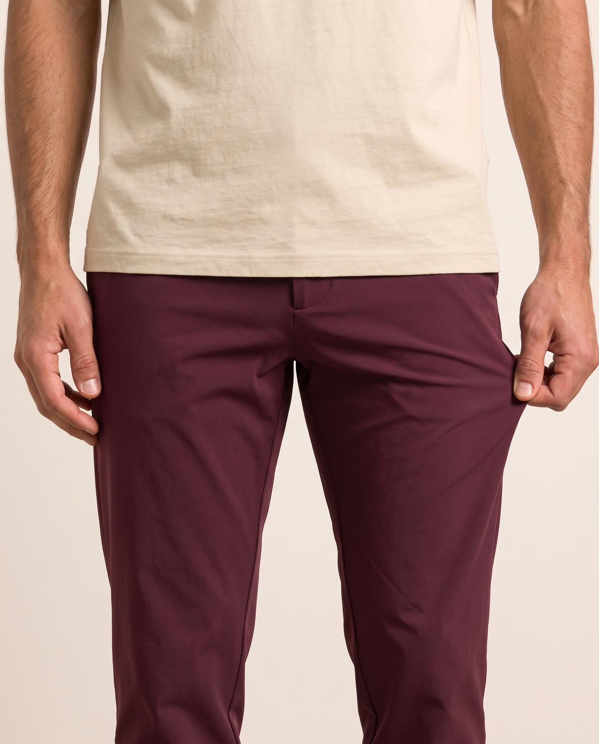 Motion Pants — Burgundy